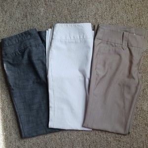 x3 Pairs Junior's Dress Slacks